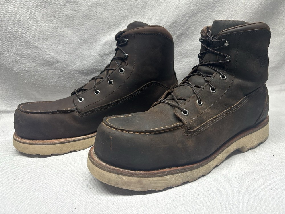 Red Wing 2449 6-Inch Safety Toe Work Boots Men Size 13 D