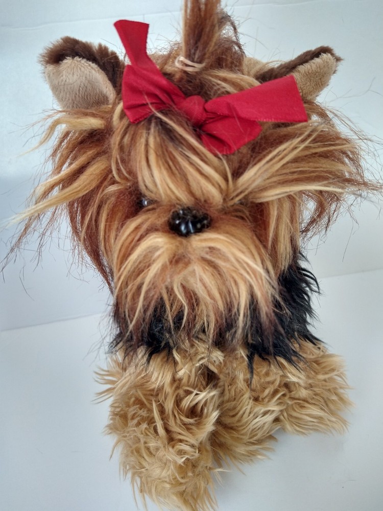 Bearington Collection CHEWIE Yorkshire Terrier Plush Dog 10