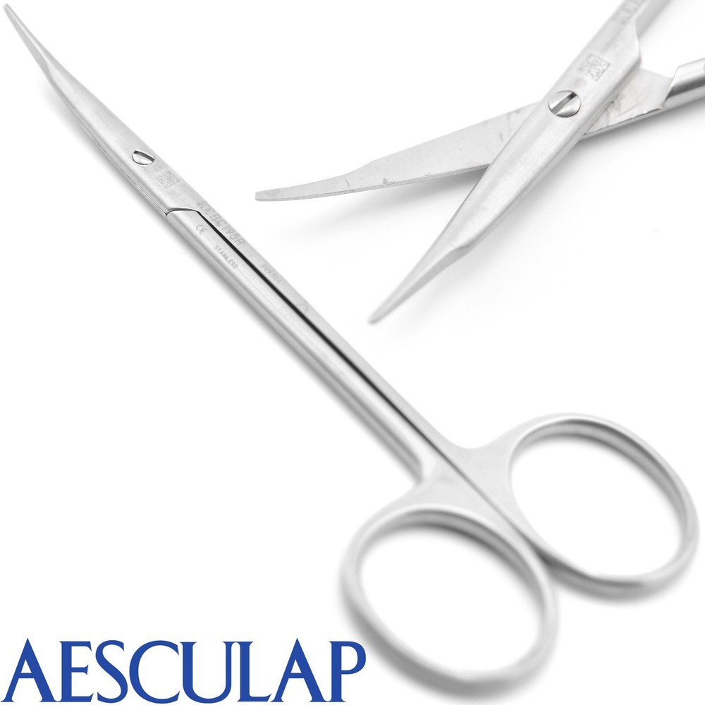 AESCULAP BC195R Stevens Tenotomy Cardiovascular CVD Curved Scissors 5