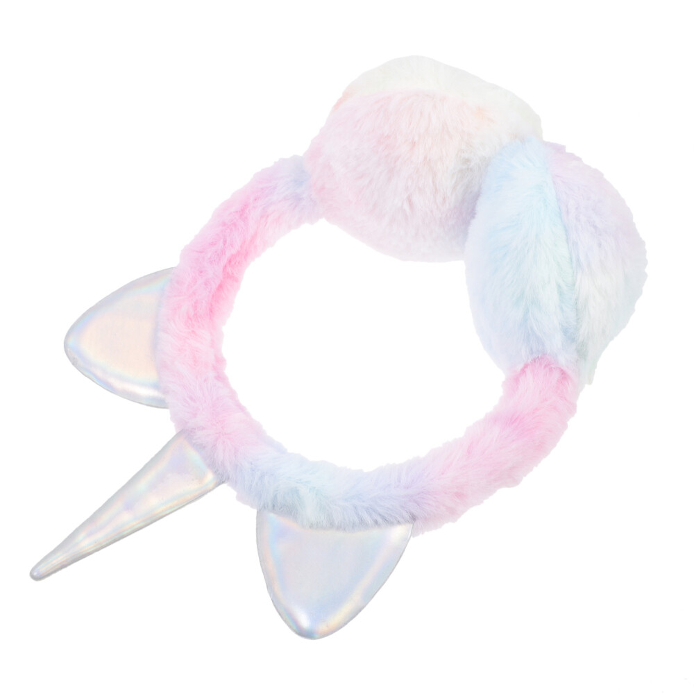 Plush Girl Ear Warmer Fur Earmuffs for Kids Xmas Gift