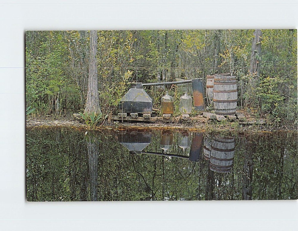 Postcard Moonshine Still Okefenokee Swamp Park Waycross Georgia