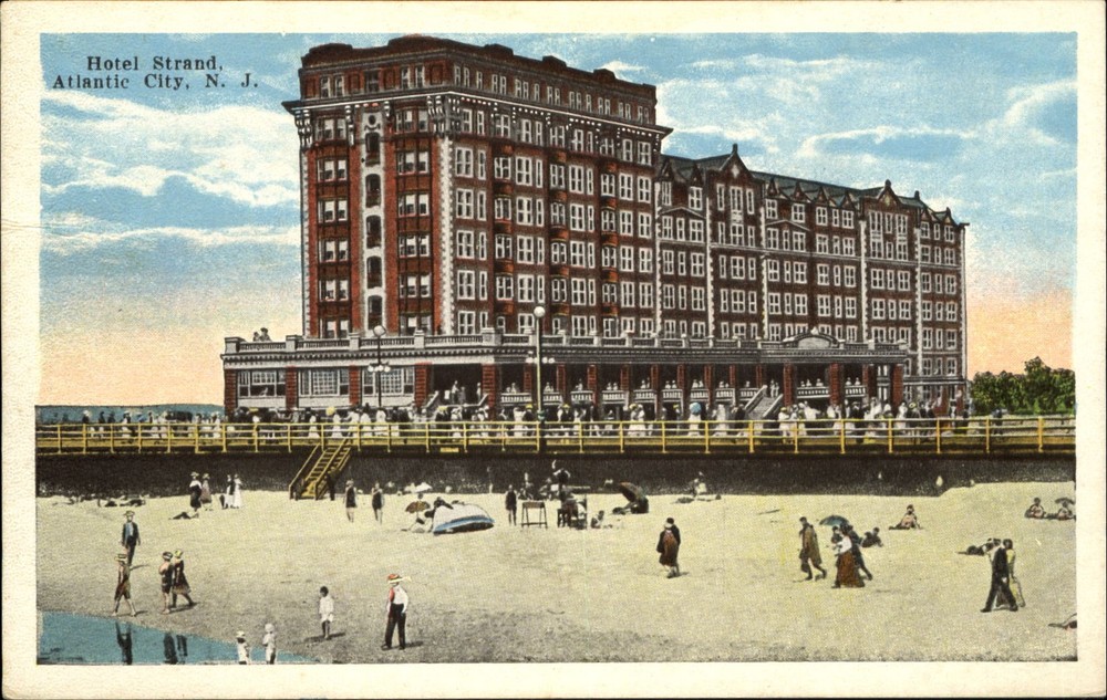 Hotel Strand Atlantic City New Jersey NJ 1920s