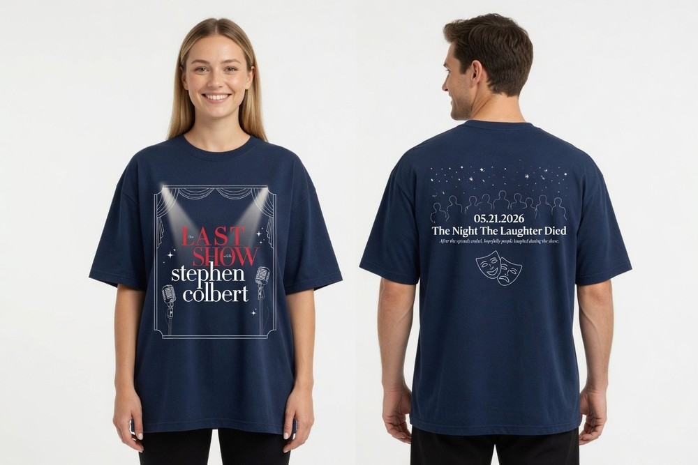 Late Night Host Farewell Souvenir Laughter Dies Comedy T-Shirt 2026 Gift For Fan