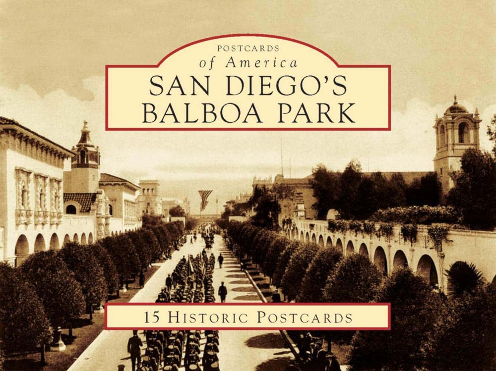 NEW Arcadia Publishing San Diego's Balboa Park, CA 9780738569581 Postcards of Am