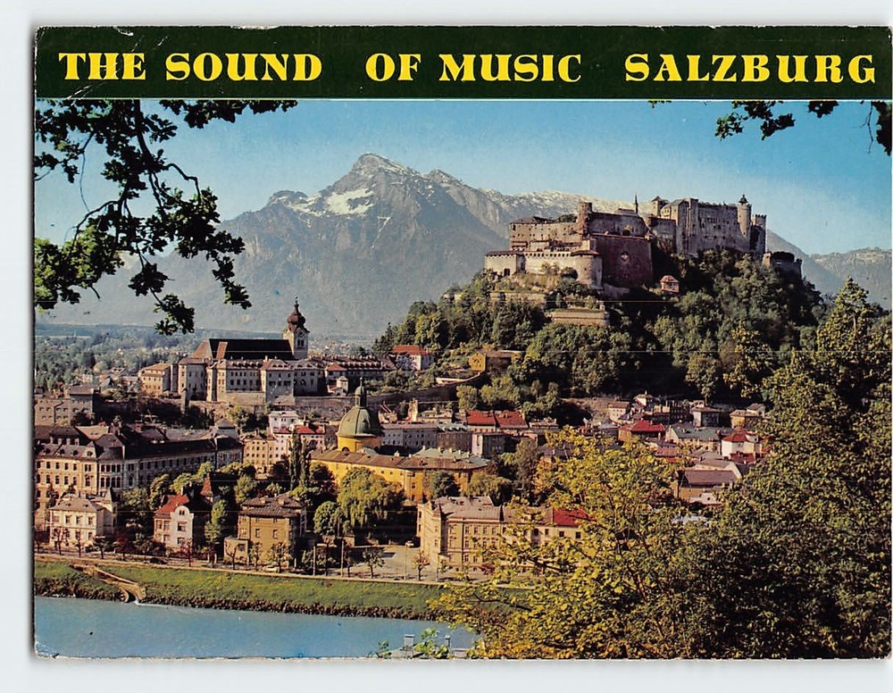 Postcard The Sound Of Music Salzburg Austria