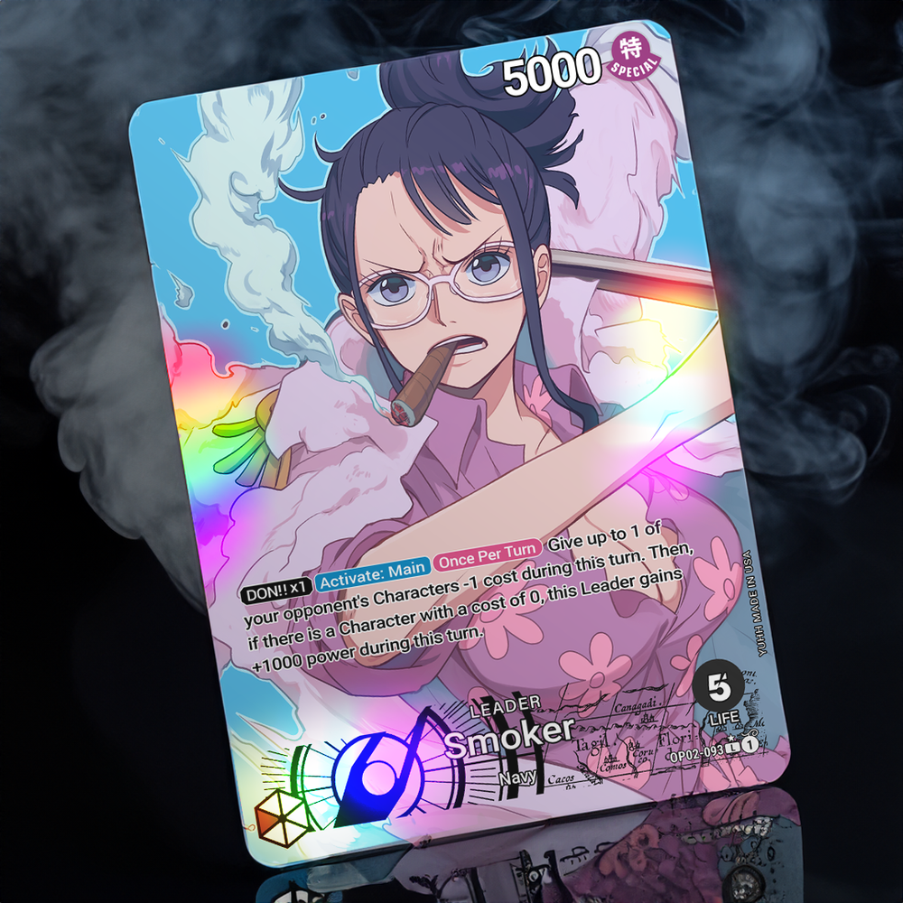 Tashigi Smoker - One Piece - Custom Leader - OP02 - Variant Y