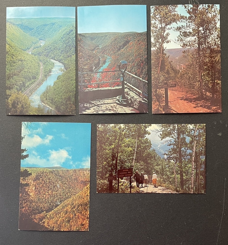 Pennsylvania Grand Canyon Wellsboro Postcard Lot