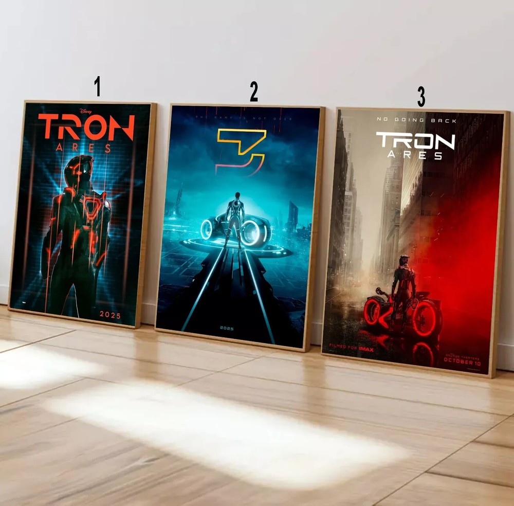 Custom Tron Ares 2025 Movie & Tour Poster