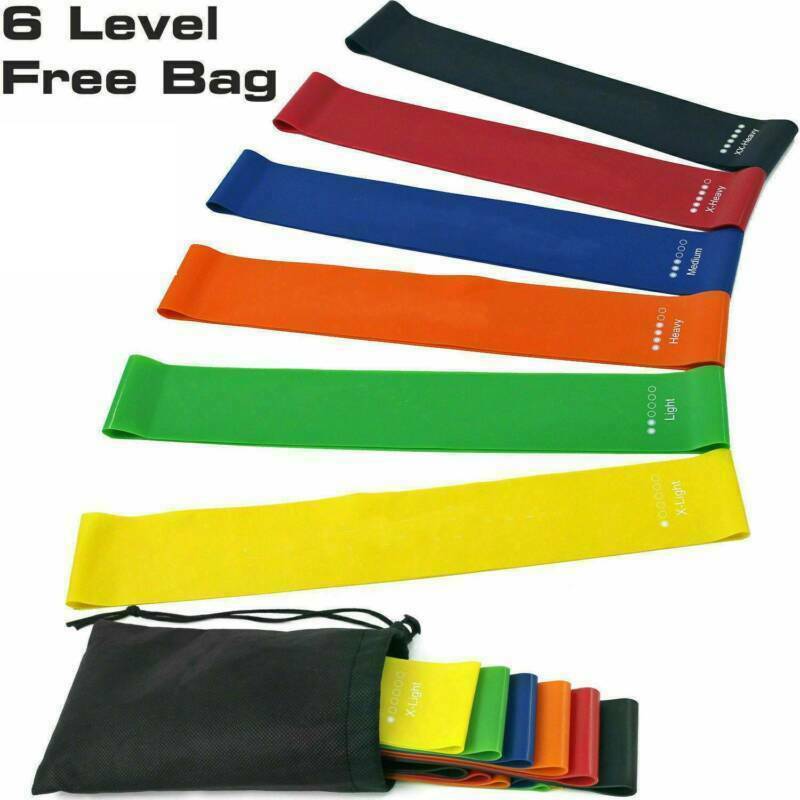 Resistance Loop Bands for Gym Yoga Fitness Training and Elastic Exercise
