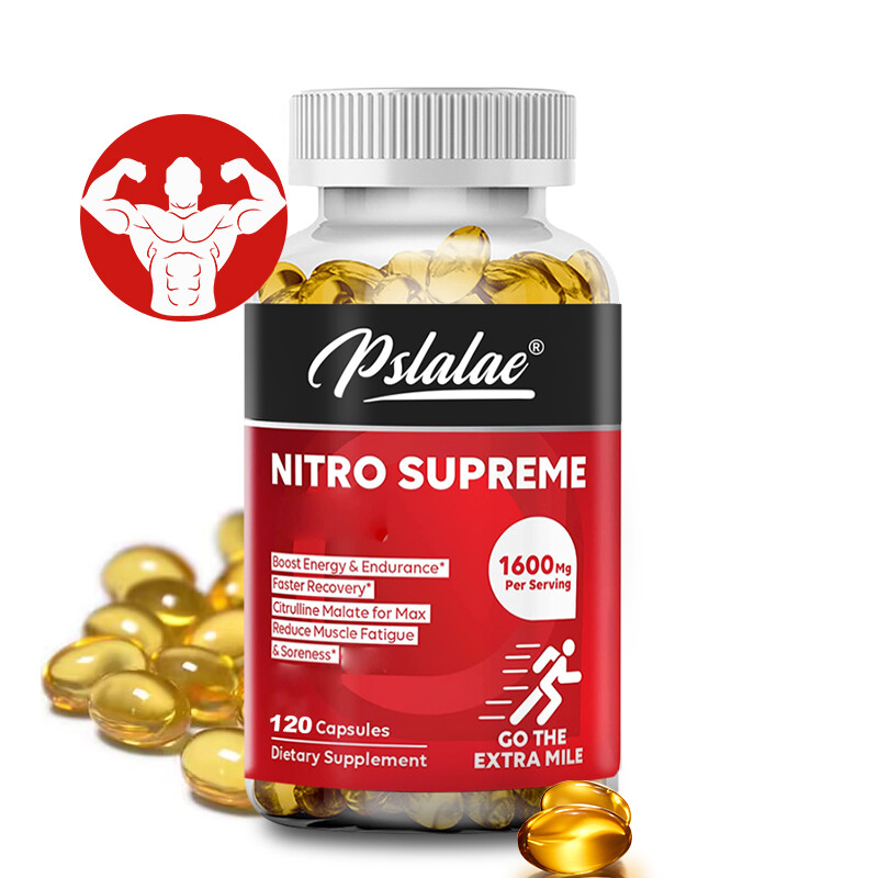 Nitro Supreme - Muscle Health, Support Energy & Stamina, Testosterone Booster