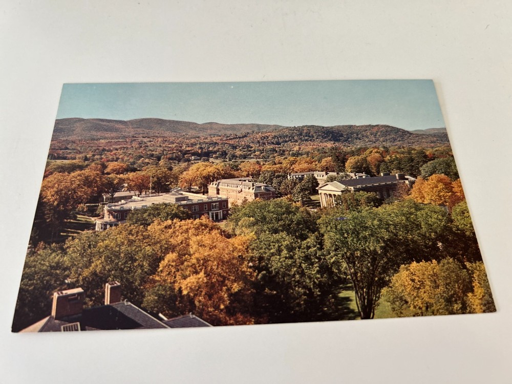 Baxter Hall and the Quadrangle from Chapel Tower Williams College Williamstown