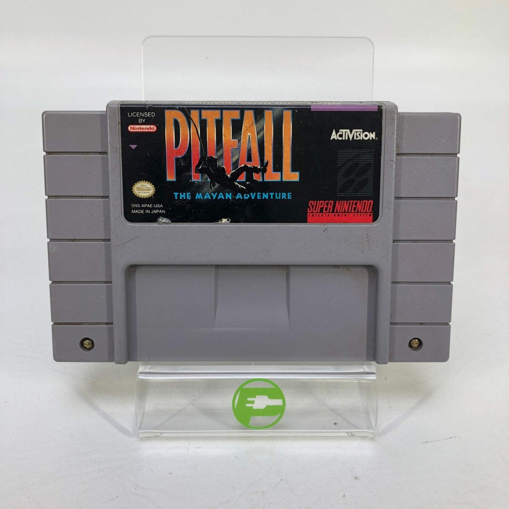 Pitfall Mayan Adventure (Super Nintendo SNES, 1994) Cartridge Only