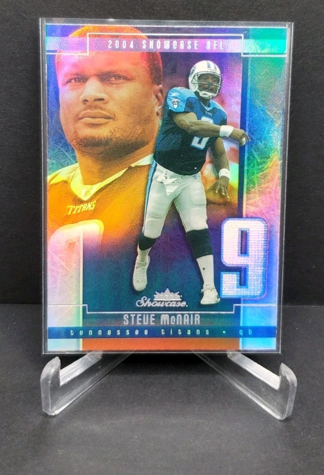 Steve Mcnair 2004 Fleer Showcase Nfl Tennessee Titans #7