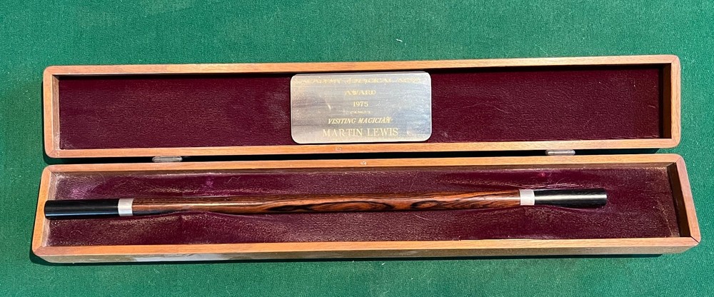 Academy of Magical Arts 1975 Visiting Magician of the Year Award Martin Lewis-image