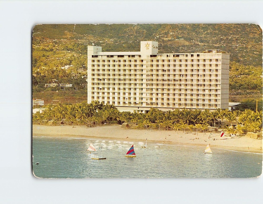 Postcard Acapulco Hilton Acapulco Guerrero Mexico