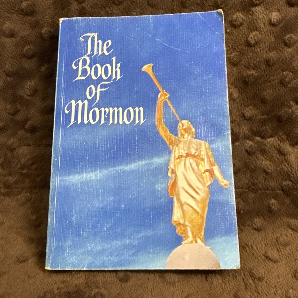 The Book of Mormon 1963 Joseph Smith LDS Angel Moroni Cover Church of Jesus