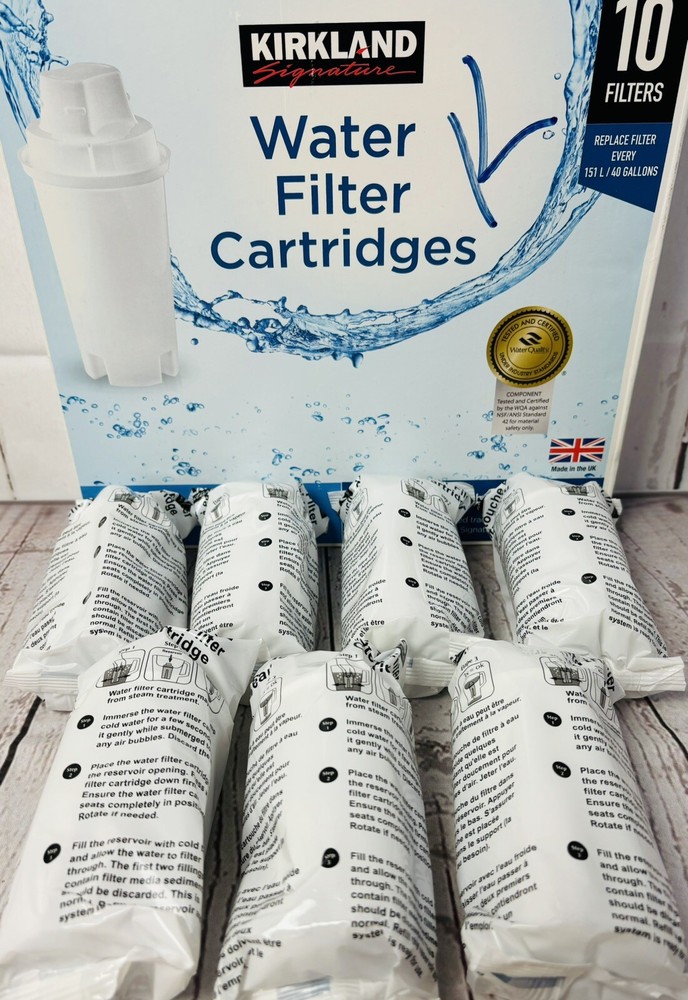 Kirkland Signature 1276702 Water Filter Cartridge 7 Packs Open Box