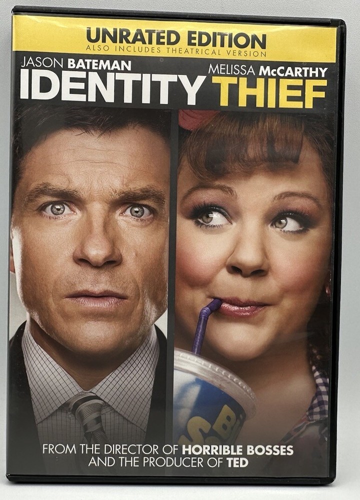 Identity Thief DVD Widescreen Jason Bateman Melissa McCarthy 2012