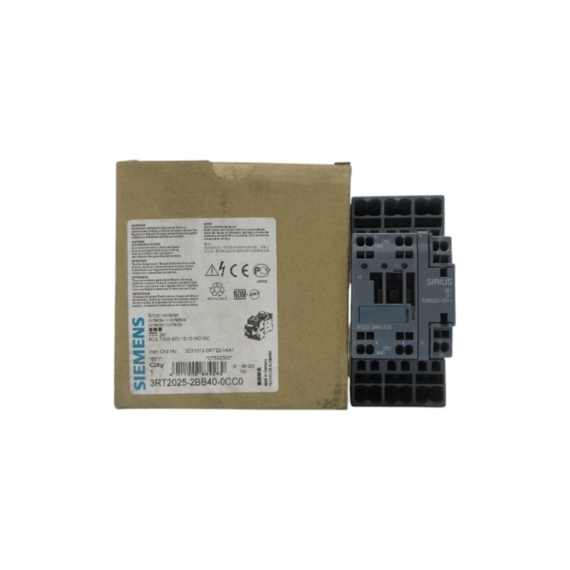 Siemens 3Rt2025-2Bb40-0Cc0 24V Nsmp