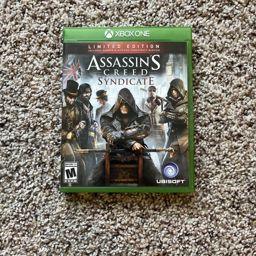 Assassin's Creed: Syndicate Limited Edition CIB TESTED WORKING Xbox One 2015