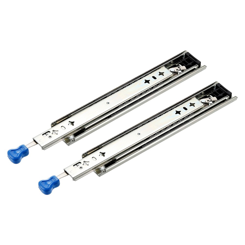 1 Pair Heavy Duty Drawer Slides, 12 Inch Drawer Slides with Lock 249lb