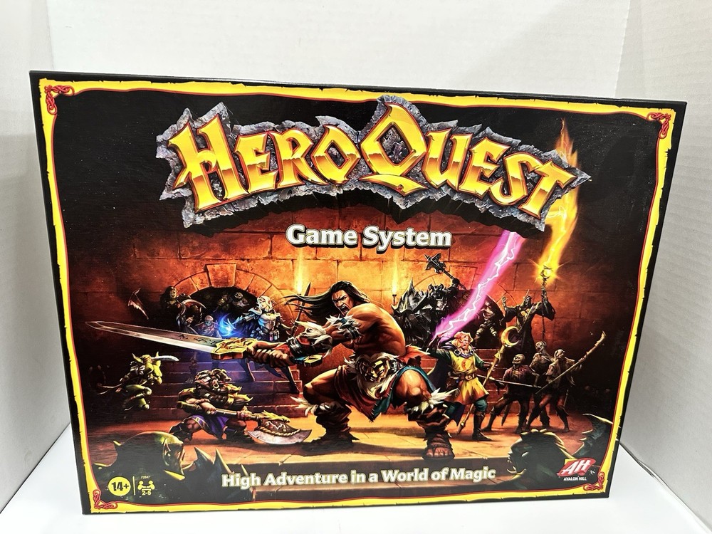 Avalon Hill - Hasbro - HeroQuest Board Game System