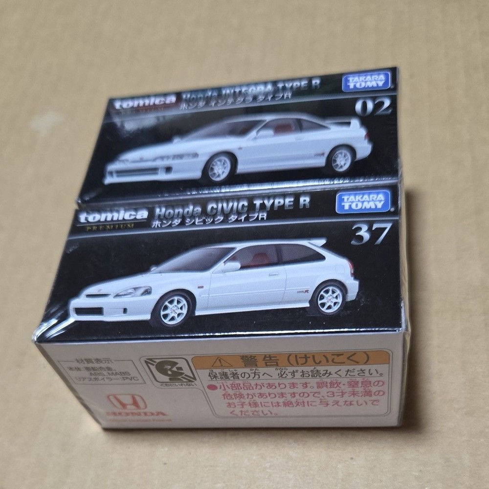 Takara Tomy Tomica Premium Honda Civic Type R & Integra Type R 2-Car Set