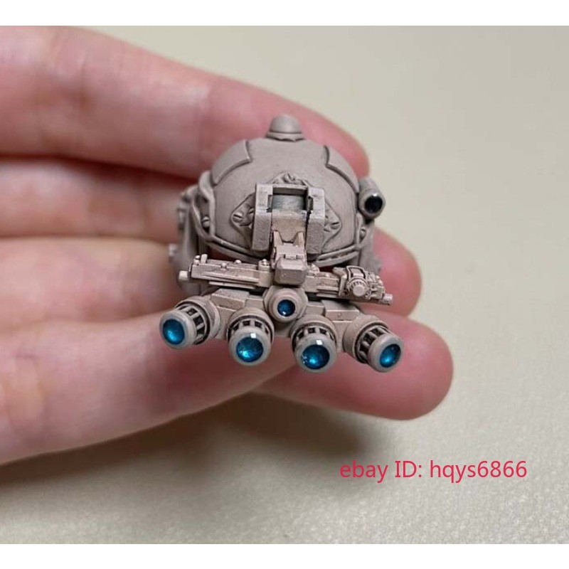 Painted 1/12 Scale Combat four-eye Helmet Model For 6