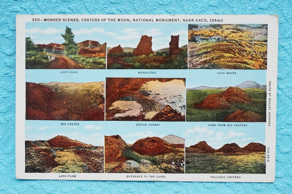 Wonder Scenes - Craters of the Moon - National Monument - near Arco, Idaho
