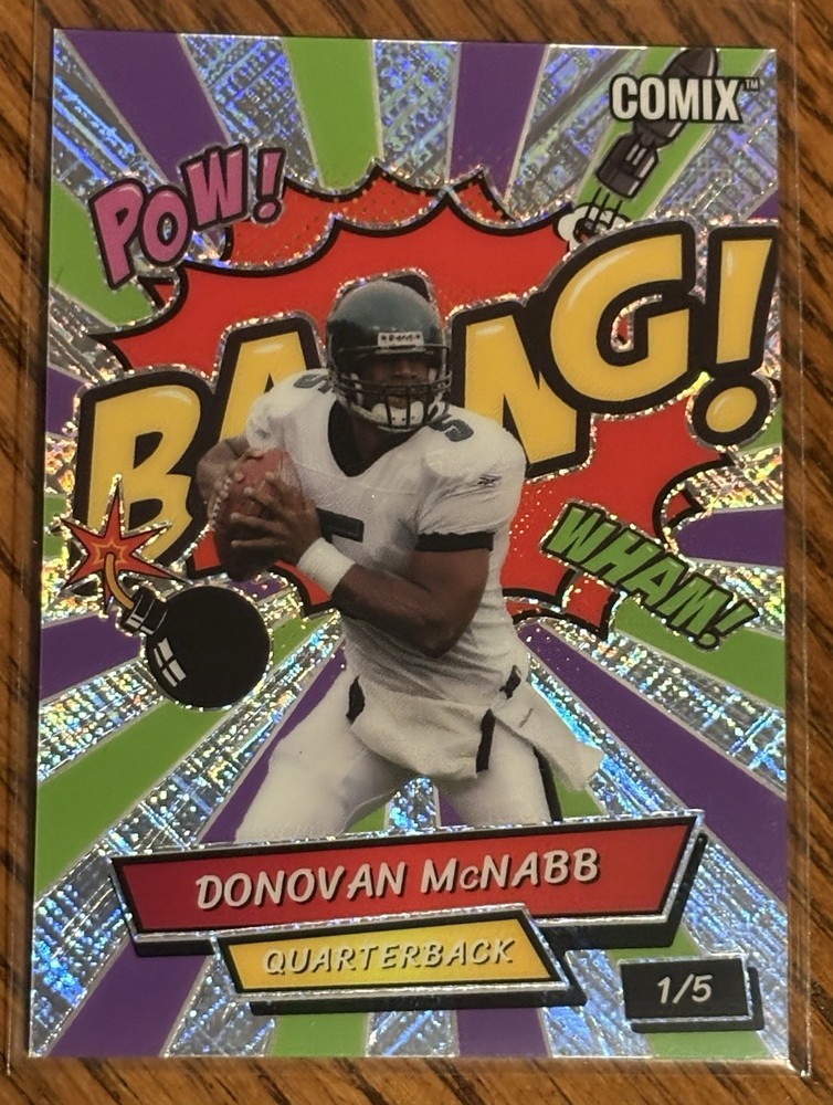 2025 Wild Card Comix Donovan McNabb Cross Hatch #1/5 Philadelphia Eagles