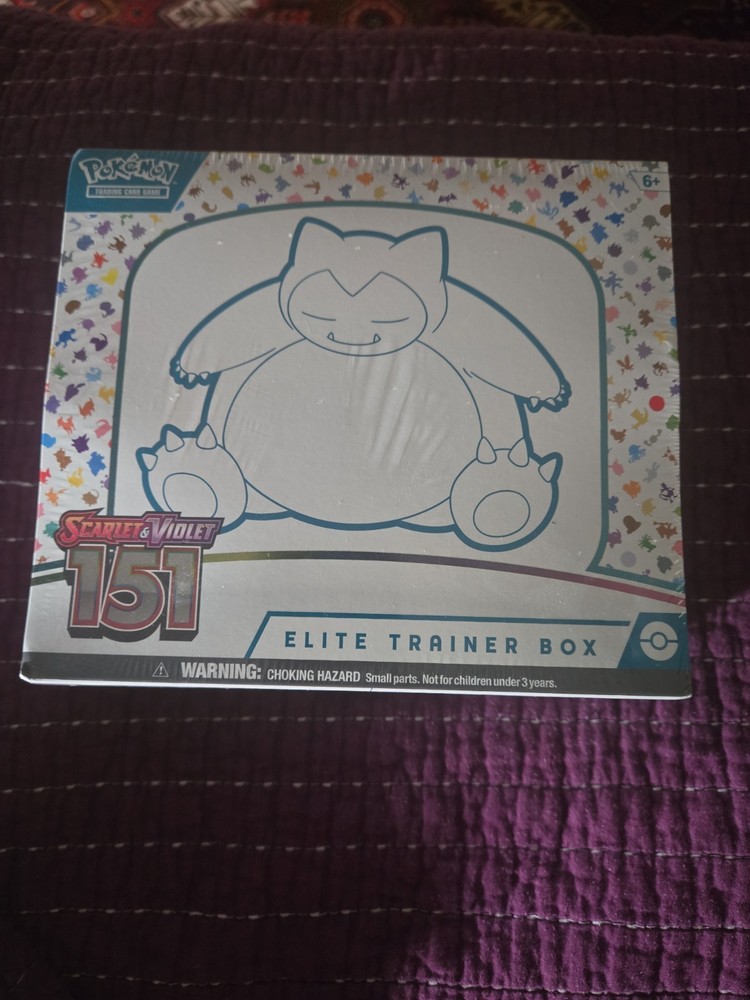 Pokemon Scarlet & Violet 151 Elite Trainer Box (ETB) – Factory Sealed.