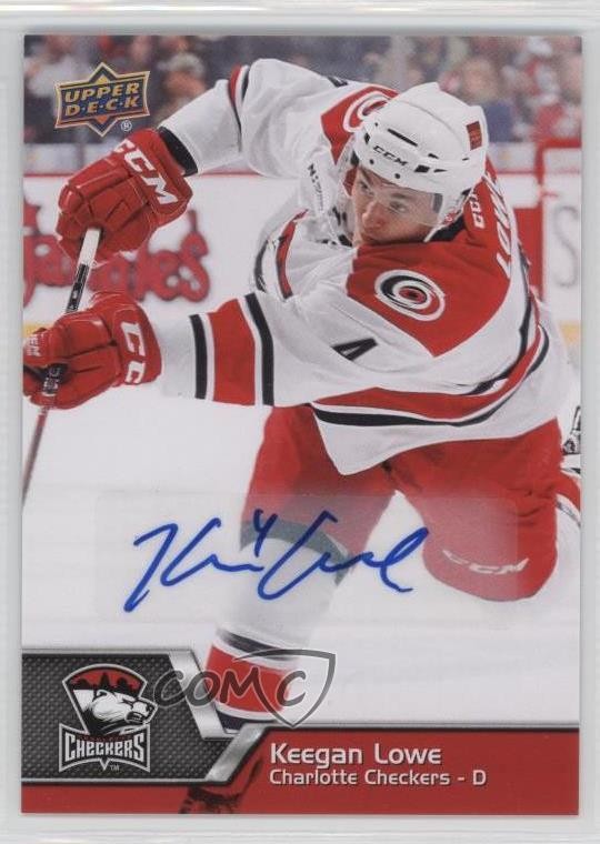 2014-15 Upper Deck AHL Auto Keegan Lowe #40 Auto o6nFulfilled by COMC - World’s largest consignment service