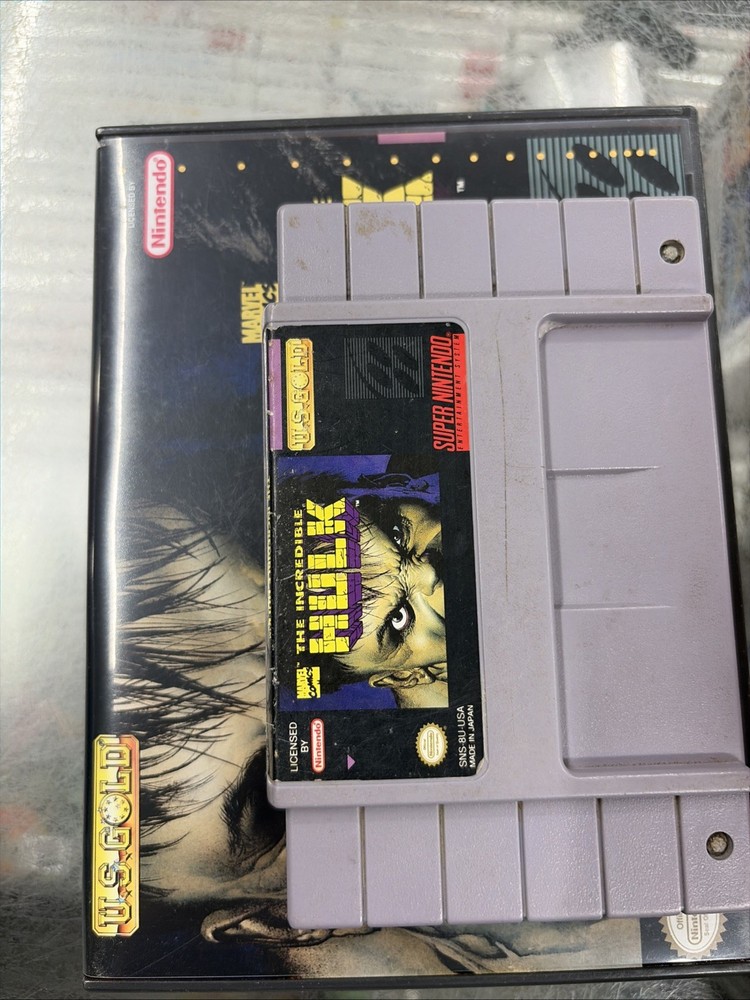 The Incredible Hulk Super Nintendo SNES Cartridge Only