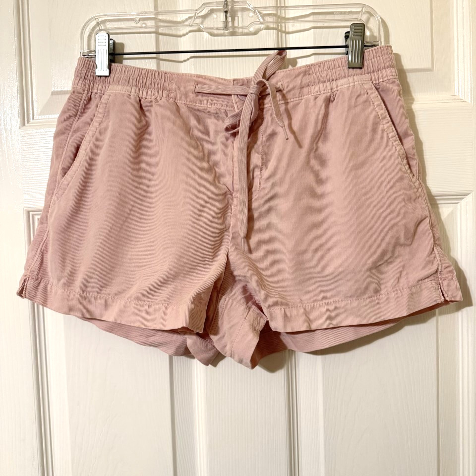 American Eagle Womens Shorts Corduroy Light Pink Size Small