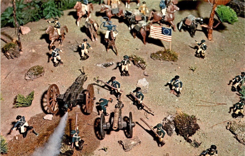 BATTLE OF HORSESHOE BEND, Dadeville, Alabama, Creek Indians, Tennessee Postcard