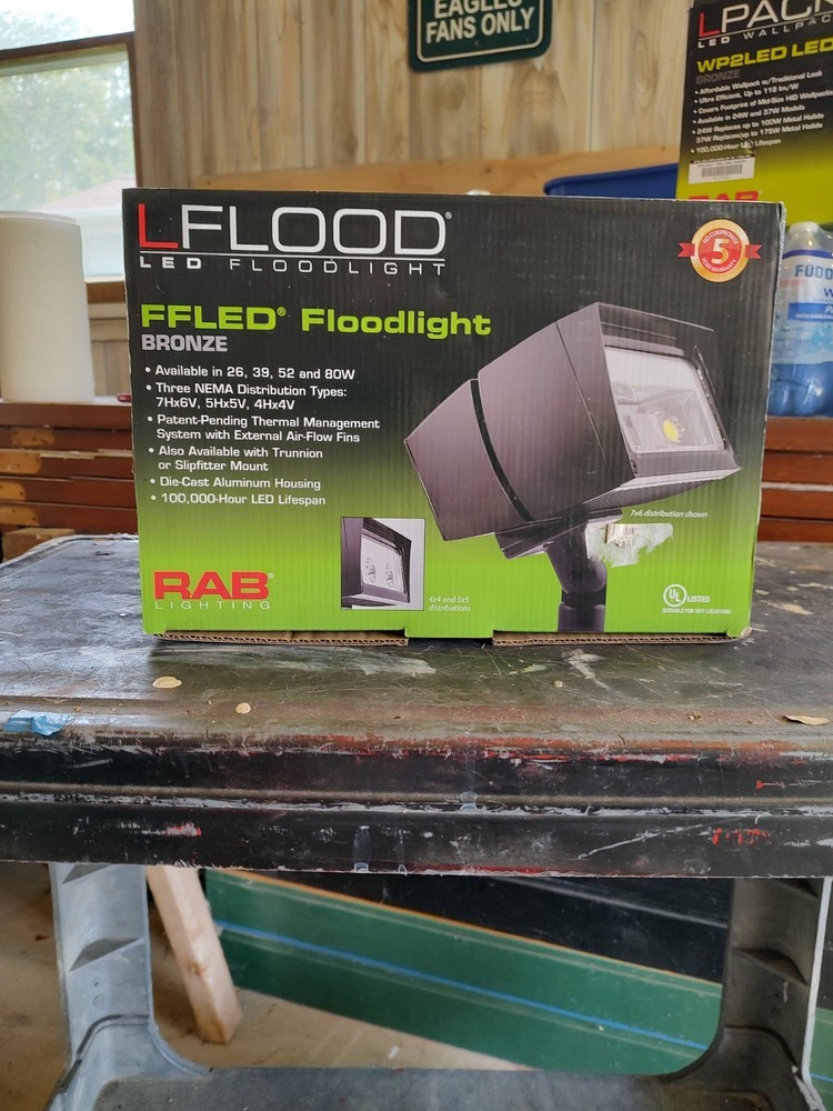 RAB Lighting FFLED Flood light Bronze