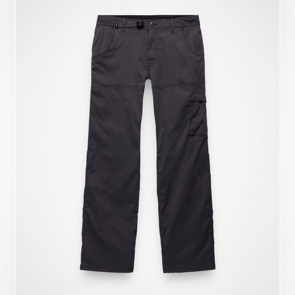 Prana The Stretch Zion Pant in Gray Roll Up Pants Hiking Mens Size Large 30L