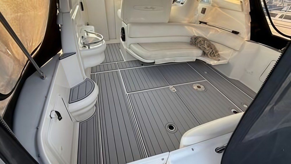 1998-2002 Sea Ray Sundancer 310 Swim Platform Cockpit Pad Boat EVA Teak Floor