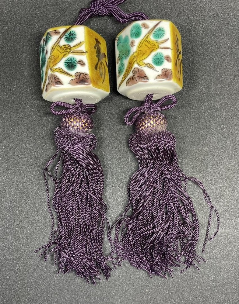 Kutani Ware Fuchin Vintage Antique Ceramics Traditional Crafts