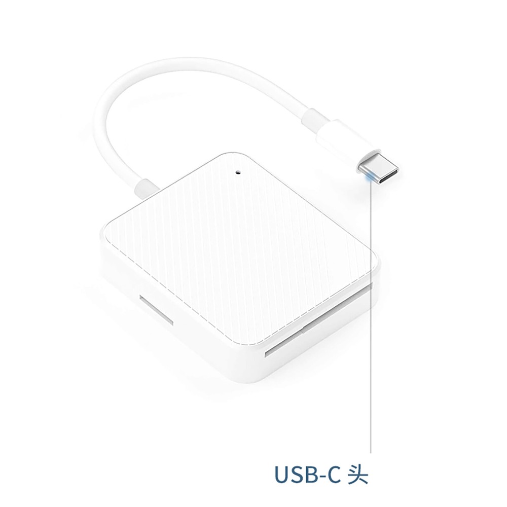 M2/SD/XD/SM Card Reader for iPhone iPad Game Camera SD Card Viewer With 4-Slot
