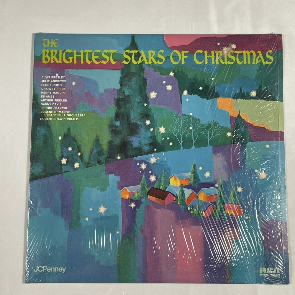 The Brightest Stars Of Christmas, Vintage (1974 Rca) Vinyl Record Lp Vg++