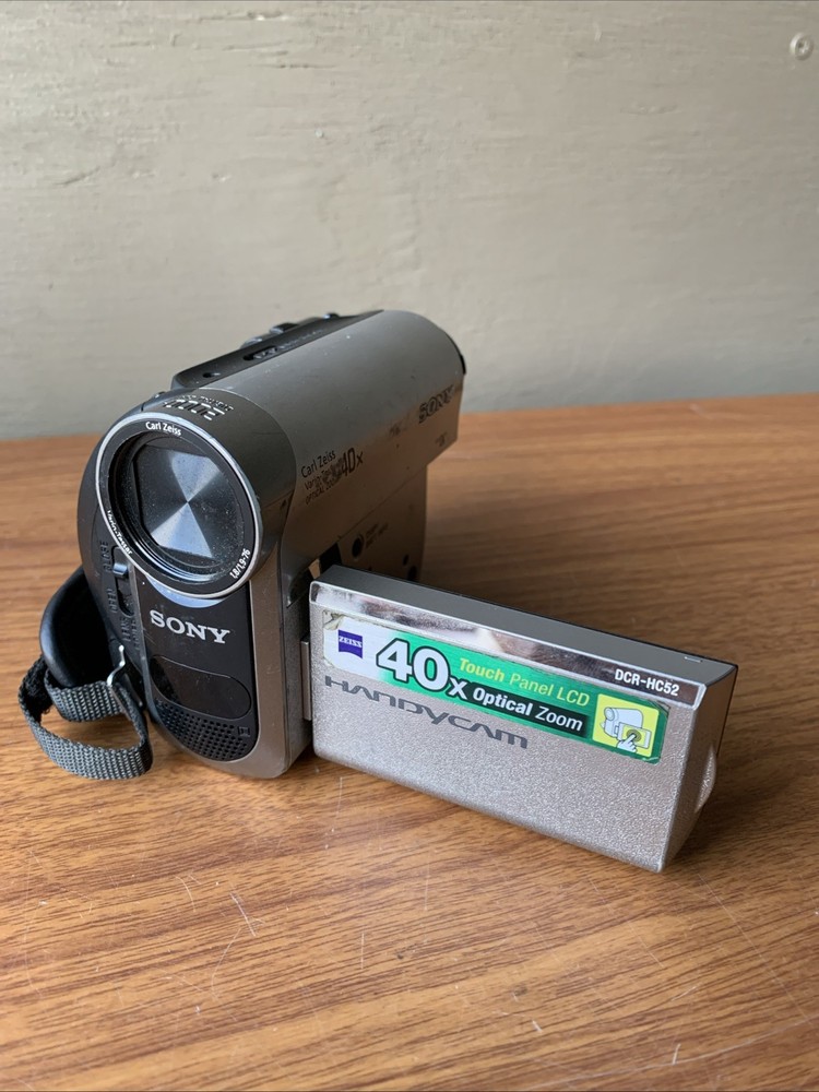 Sony DCR-HC52 MiniDV Handycam Camcorder with 40x Optical Zoom