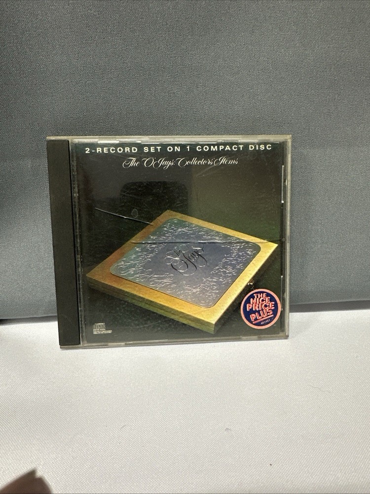 The O’Jays Collector’s Item 2 Record Set on 1 CD 1977 Soul R&B Funk Used CD Disc