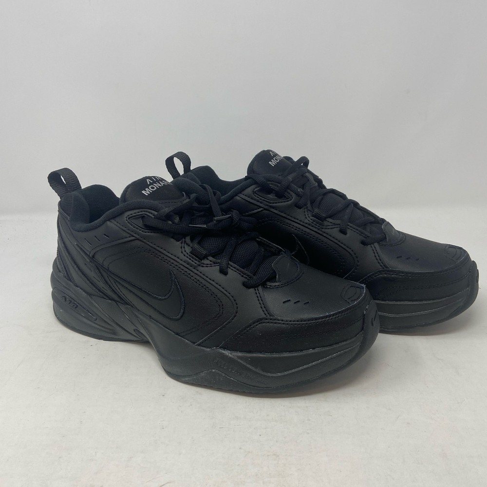 Nike Air Monarch IV Triple Black Men's Size 9.5 Training Shoes