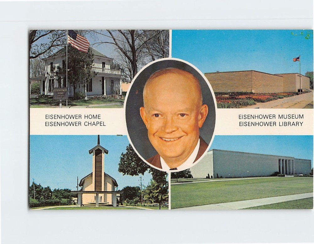 Postcard Dwight D. Eisenhower