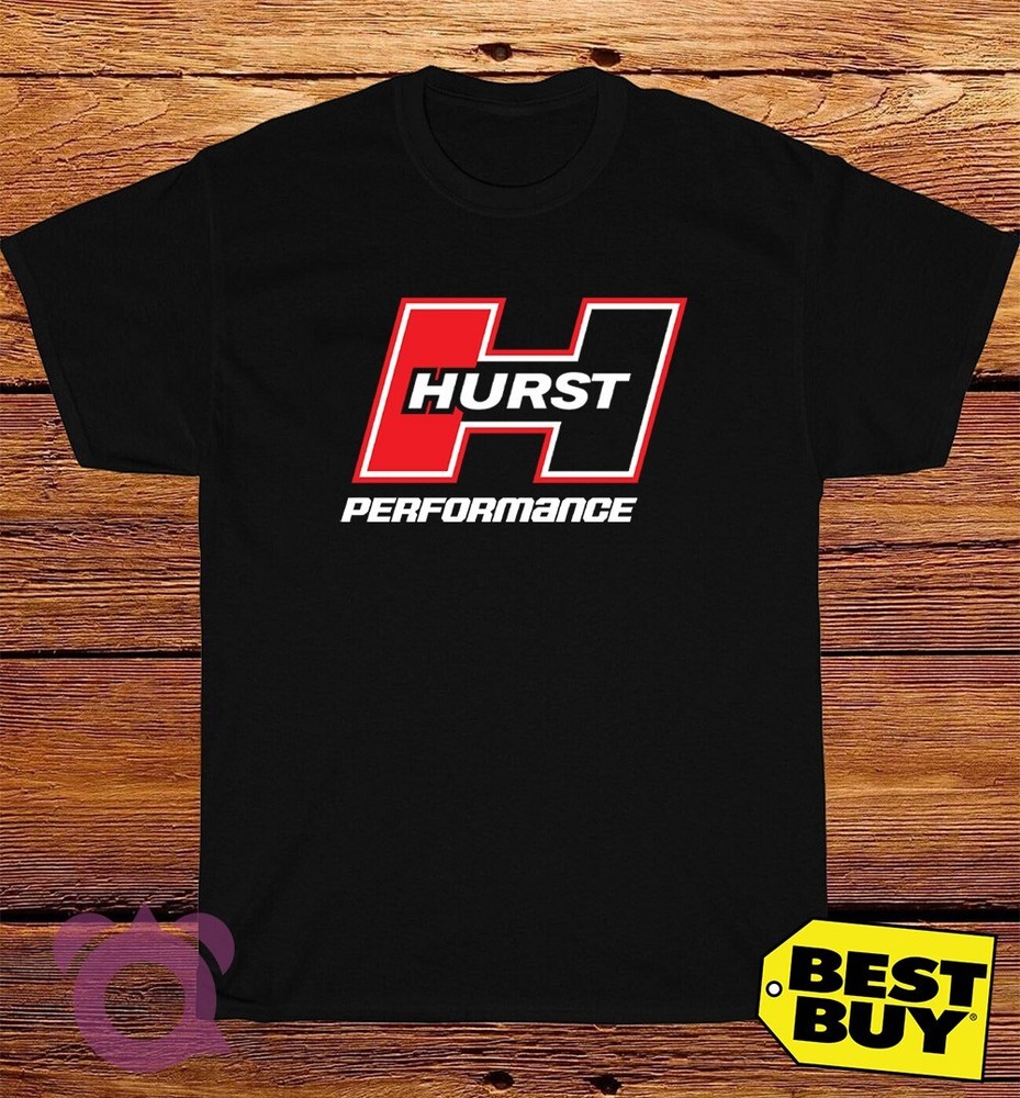 New Hurst Performance Logo Men's Funny T-Shirt Made In USA Size S to 5XL