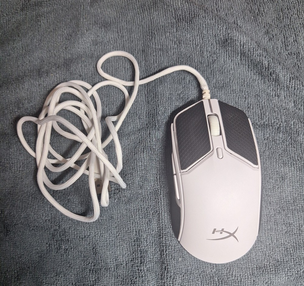HyperX Pulsefire Haste 2 White Ultra-Light Wired RGB Gaming Mouse  