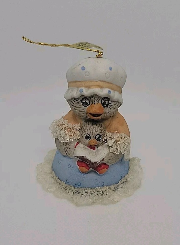 Jasco Caring Critters Duck Bell Porcelain Ornament