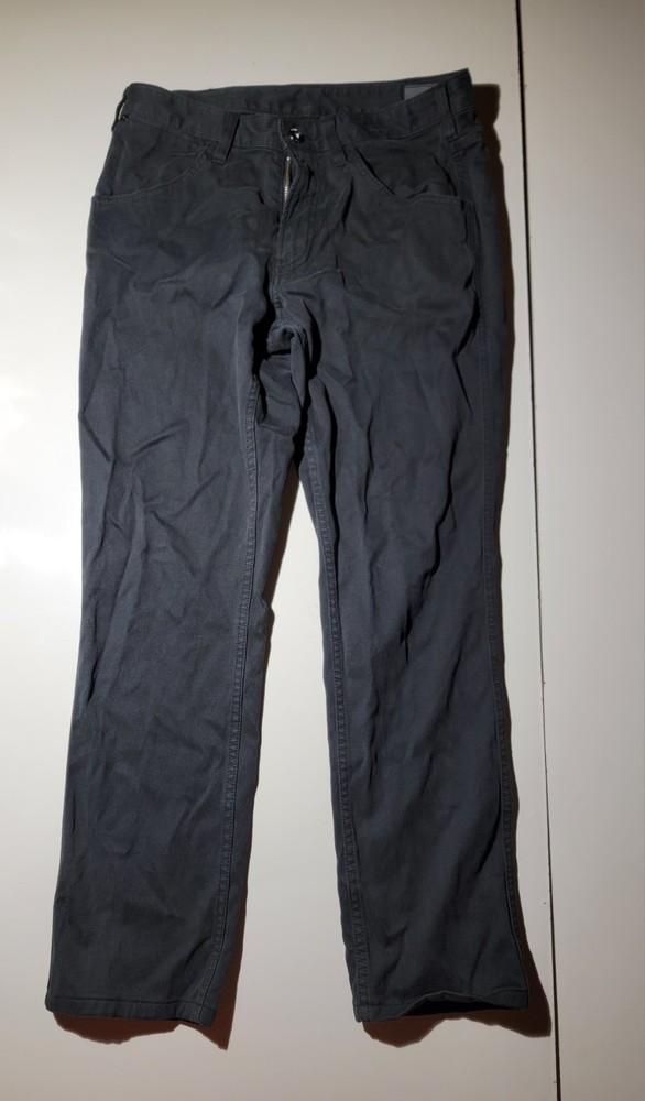 Bonobos Men's Pants  Washed Chino  Straight Fit  Gray  Size 30x30