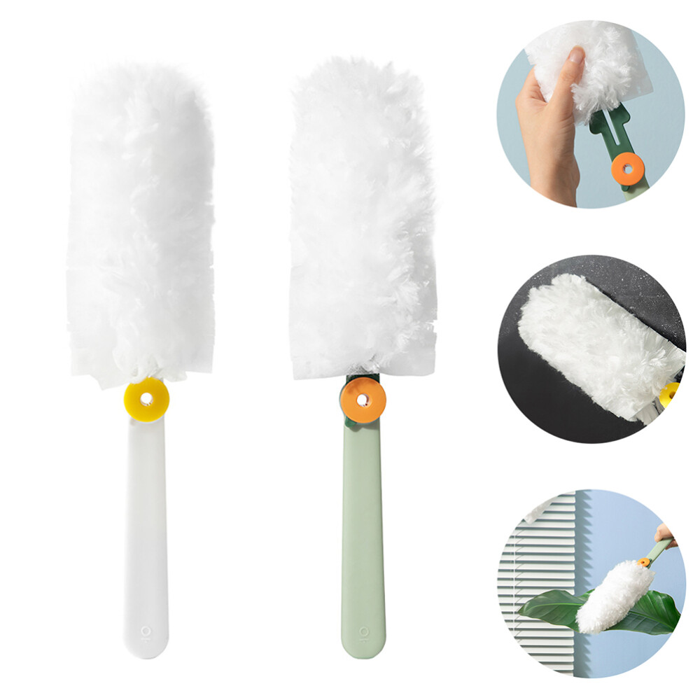 2 Pcs Duster Swifter Cleaning Brushes Shutters Floor Cleaner